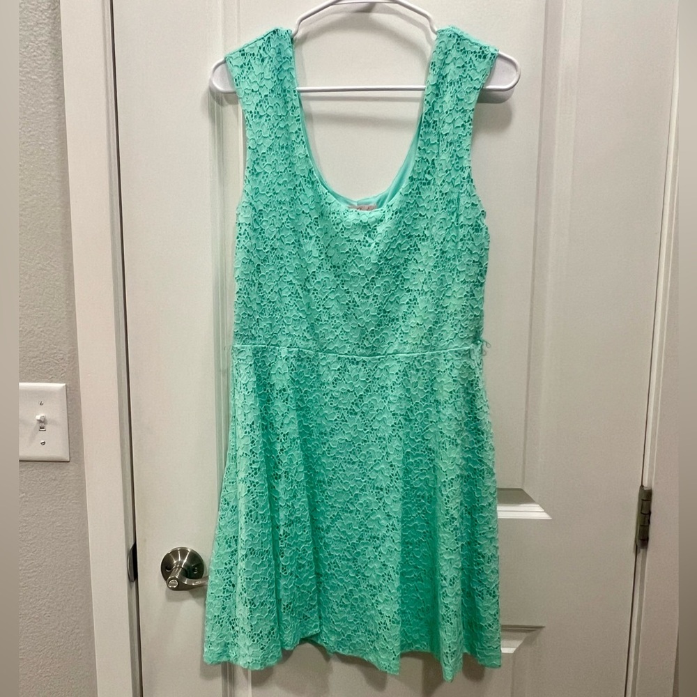 Candie's - Green lace Mini Dress